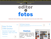 Tablet Screenshot of editordefotos.org